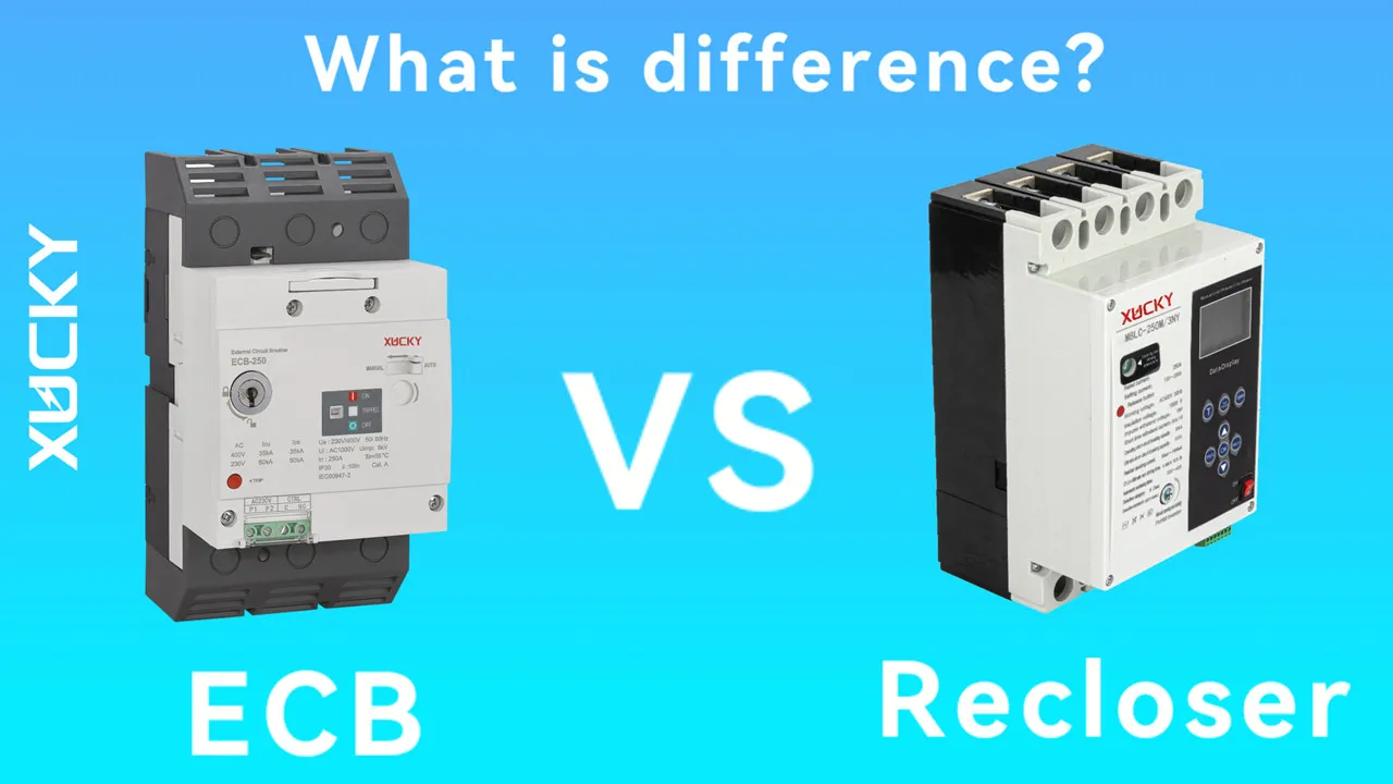 Care este diferența dintre ECB și întrerupătorul de circuit de reînchidere (întrerupător de circuit inteligent)?