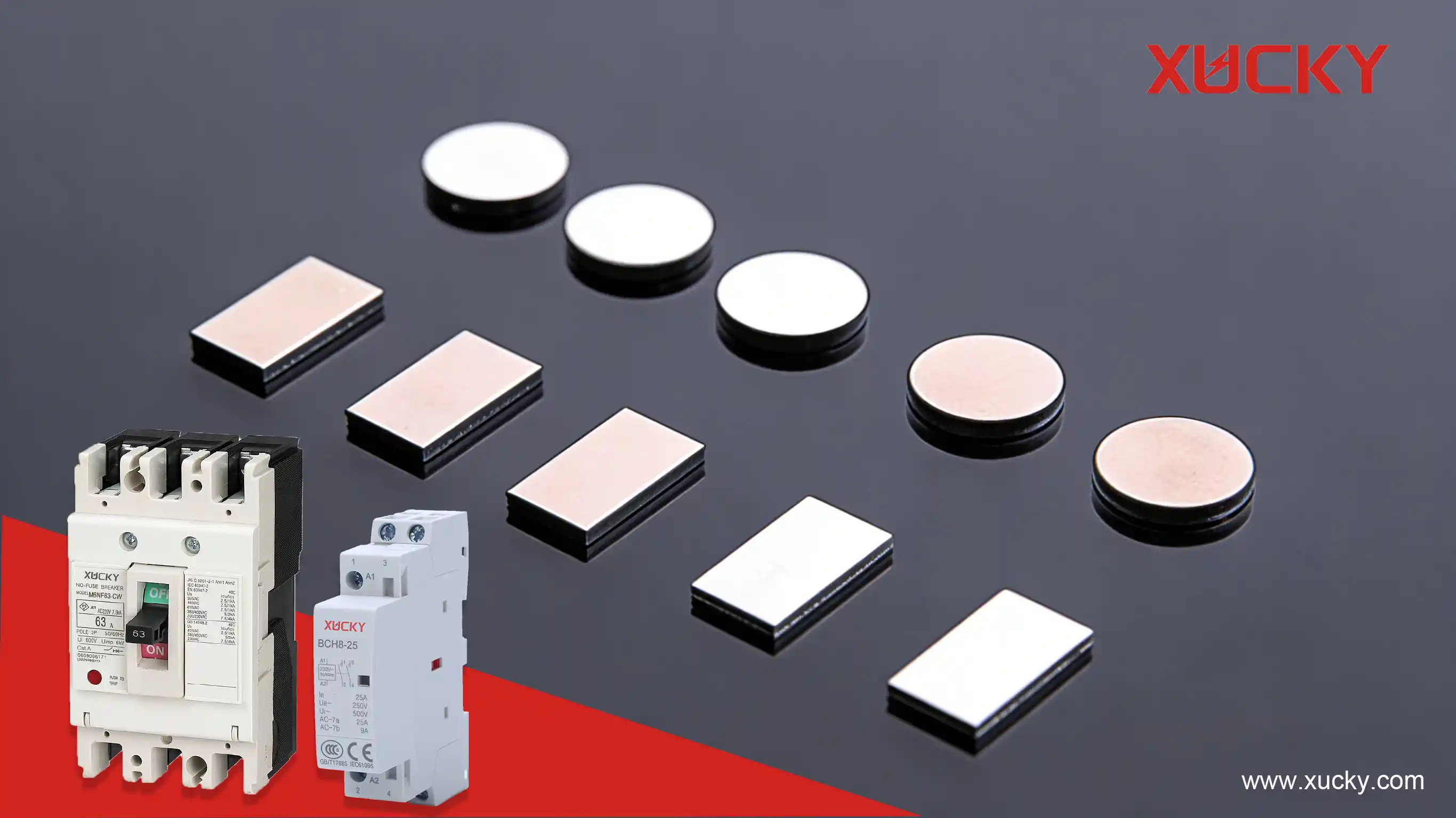 Contacte compozite pe bază de argint pentru întrerupătoare: sisteme de bază și analiza performanței