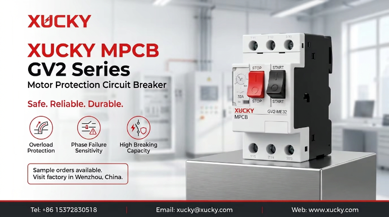 XUCKY optimizează MPCB seria GV2 pentru automatizare industrială de înaltă performanță.